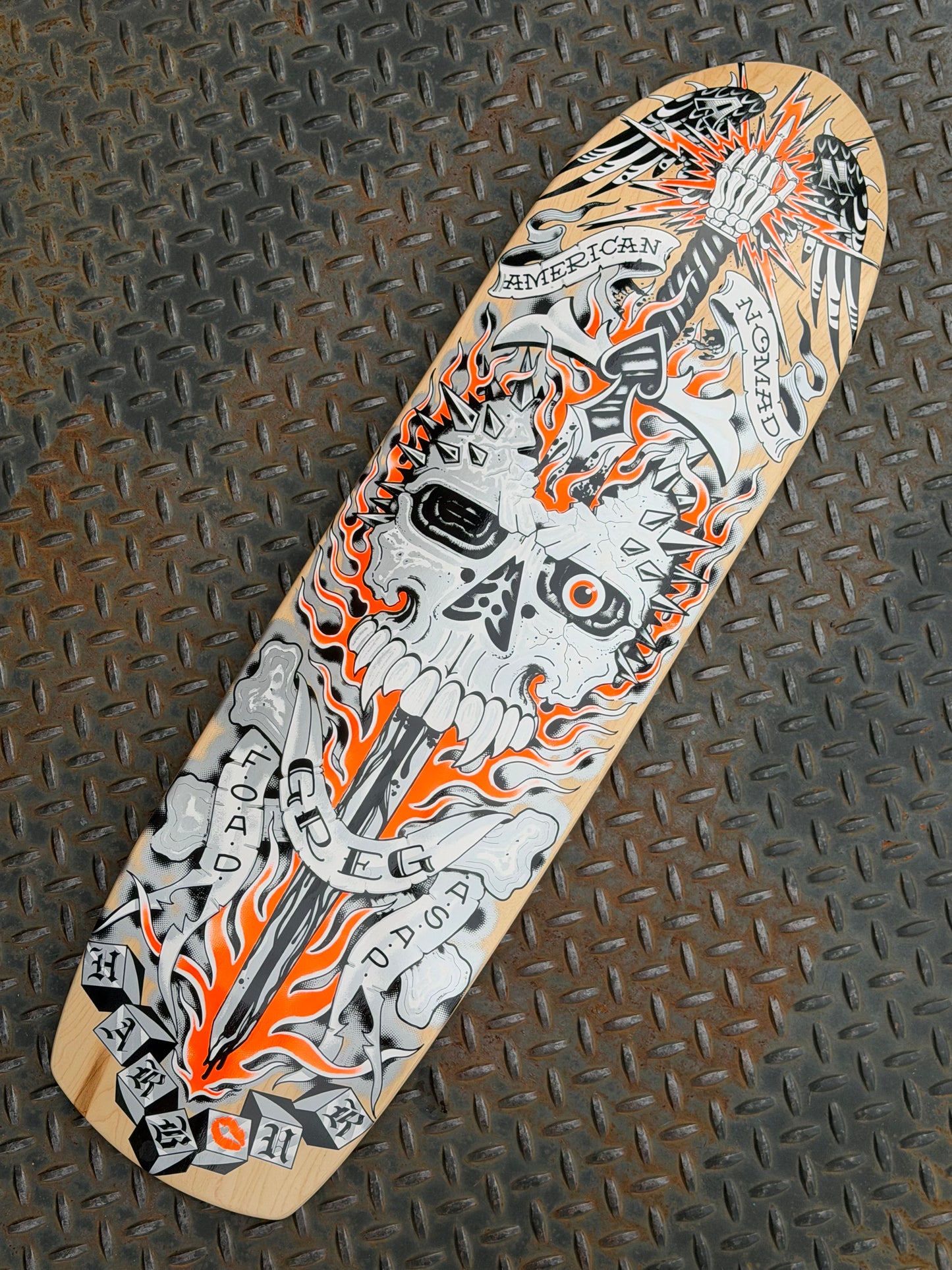 GREG HARBOUR neon orange